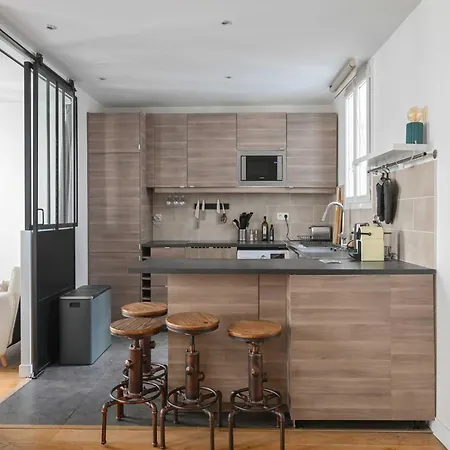 Apartamento Modern - 2br-4p- Canal Saint-martin