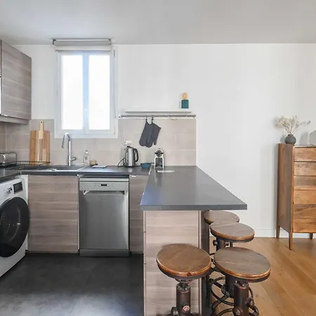 Apartment Modern - 2br-4p- Canal Saint-martin Paris